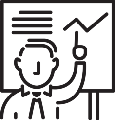 Meeting Explain Line Tracing Svg Vector, Free Vectors File